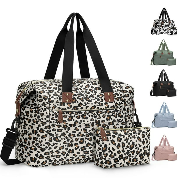 Bolsa de viaje Pritent, impermeable, de fin de semana para mujeres y hombres