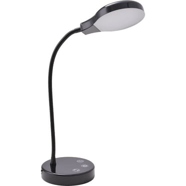 Mainstays LED Modern Dimmable Adjustable Touch Sensor Desk Lamp