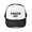 Black/White, variant on - Random Hat Trucker Black - Adjustable Unisex Printed Trucker Hat with Mesh Back