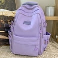 thumbnail image 4 of Qholemyo Versatile Campus Backpack for Women Large-Capacity Backpack for Middle School & College, 4 of 5