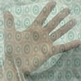 thumbnail image 3 of Mint Tulle Curtains with Rod Pocket, Big and Little Circles in Symmetrical Composition with Vintage Pastel Colors, Sheer Drape for Wedding Party 2 Panels, 7 Sizes, Mint and Pale Green, by Ambesonne, 3 of 3
