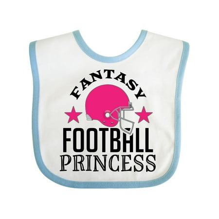 

Inktastic Fantasy Football Princess Gift Baby Girl Bib