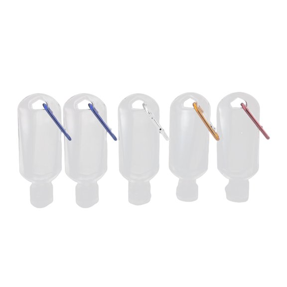 Raindrops  6 Pcs Travel Cosmetic Containers Soap Shampoo Bottle
