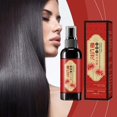 thumbnail image 1 of Esencia de extracto de azafrán, ganoderma, raíz de flor de vellón, esencias en spray hidratantes para el cabello, cuidado suave, sin enjuague, 100 ml, esencia de hierbas, 1 of 8