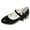 Black, variant on Children Shoes Children Leather Shoes White Bow Knot Spring Autumn Gir High Heel Princess Shoes Pearl Single Espadrille(White,2)