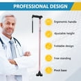 thumbnail image 6 of Rehand Adjustable Folding Walking Cane, Lightweight Collapsible Walking Stick for Seniors and Adults, Pink, 6 of 10