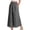 Black, variant on Wide Leg Pants for Women Stripe Pocket Culotte Trousers Loose Ankle Length Casual Womens Pants Pink L