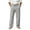 Light Gray, variant on Akiihool Mens High Waisted Trousers Men's Straight Fit Flat Front Chino Pant Khaki,M
