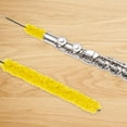 thumbnail image 3 of FONDOTIN Flute Cleaning Tool Yellow Cotton Brush Safe Soft Material Washable Reusable, 3 of 8