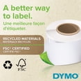 thumbnail image 2 of DYMO Authentic LW Large Multi-Purpose Labels, DYMO Labels for LabelWriter Label Printers, 2-1/8" x 2-3/4", 1 Roll of 320, 2 of 5