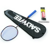 SALYWEE HZ 4U G5 Lightweight Badminton Racket - Composite Carbon Fiber, High Elasticity Shaft, Tension 26lbs, Free Bag