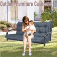 thumbnail image 7 of swing Porch Swing Cushions,Swing Replacement Cushions,Waterproof Porch Swing Cushion 2-3 Seater, 7 of 7