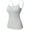 #1 Single Pack Gray, variant on Women Padded Built-in Shelf Bra Camisole Summer Tank Top for Women Adjustable Straps (S-3XL)