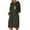 Green, variant on Womens Oversized Hoodies Solid Side Slit Hooded Drawstring Dress with Pocket Lightweight Sweatshirts Green
