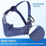 Velpeau Arm Sling Shoulder Immobilizer for Left or Right Arm - Comfortable Relief for Shoulder & Elbow Injury, Rotator Cuff Surgery, Broken Wrist, Hand Fit Men & Women(Breathable type,L)