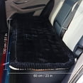 thumbnail image 7 of Backseat Pet Bed Mat Non-Slip Dog Car  Cover Scratch Chew Resistant Blanket for SUVs Trucks Sedans 23x51 Easy Clean Comfortable Travel Pad Pure Black, 7 of 7