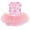 Light pink, variant on Dog Dress, Fashion Puppy Tutu Princess Dresses for Small Dogs, Sweet Skirt with Dog Bowknot Clips, Spring Dog Cat Clothes Pet Apparel ,L