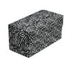 HealthSmart® Foldable Pattern Bed Wedge, 12"H x 24"W x 24"D, Zebra Pattern