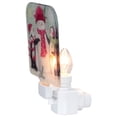 thumbnail image 2 of Northlight Snowman and Penguins Glass Christmas Night Light - 4", 2 of 4