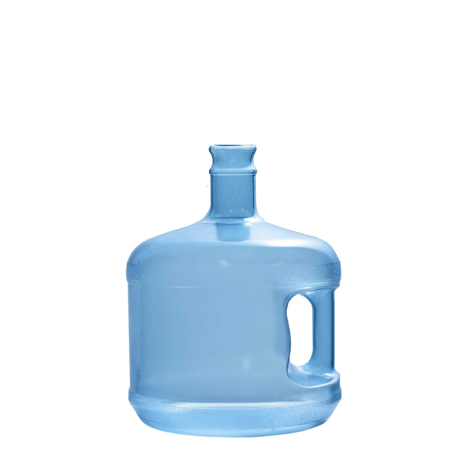 Blue 3 Gallon GLASS Water Bottle Frosted Carboy Canteen Jug Container Jar Brew 