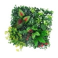 thumbnail image 2 of DOLITY 25x25cm Simulation Grass Greenery Wall Panel Decor for Living Room Accessory F, 2 of 9