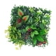 thumbnail image 2 of Panel de césped artificial para pared, 25 x 25 cm, hojas verdes de polipropileno, decoración de pared Estilo F, 2 of 9
