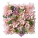 thumbnail image 1 of Panel artificial decorativo multifuncional, ideal para manualidades, panel floral 3D, para pared. Rosa, 1 of 9
