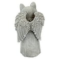 thumbnail image 4 of Design Toscano QL59385 Paw Prints on Our Hearts Memorial Cat Statue, One Size, Greystone, 4 of 5