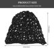 thumbnail image 2 of unbranded 3Ud Gorras De Crochet Para Con Malla Transpirable Colores Surtidos Para Protección Del, 2 of 6