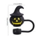 thumbnail image 3 of Tapas de pajita de Halloween con forma de calabaza fantasma, tapa de silicona para pajita, accesorios reutilizables para vasos, decoraciones de Halloween, 3 of 6