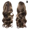 thumbnail image 3 of Extension de Cheveux Queue de Cheval Bouclée à Clip pour Femmes, Perruque Longue Ondulée à Griffes, 3 of 7