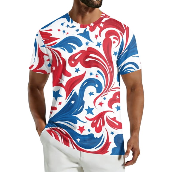 America 250 Shirt Men Patriot 250 Years of America We the People T-Shirt Casual Short Sleeve Tops