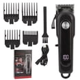 thumbnail image 1 of Electric Trimmer Retro Professional Remaining Battery Display Electric Hair Trimmer with LED Display Limiting Combs, 1 of 15