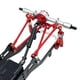 thumbnail image 4 of Kit de eje de acero de aleación de zinc para coche RC, resistente, puente delantero y trasero, accesorios de repuesto Rojo Plata, 4 of 7