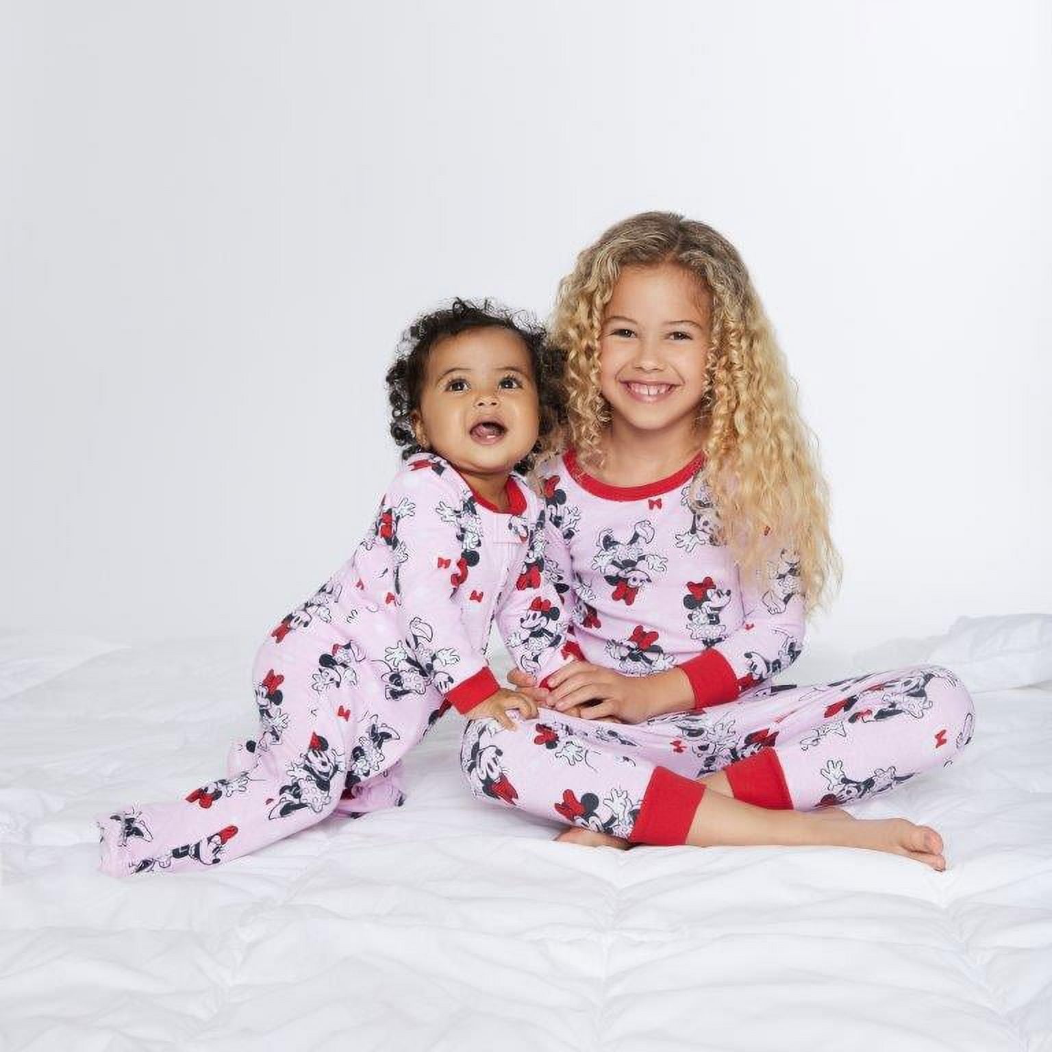 Minnie Mouse Baby One-Piece Pajamas, Sizes NB-9M