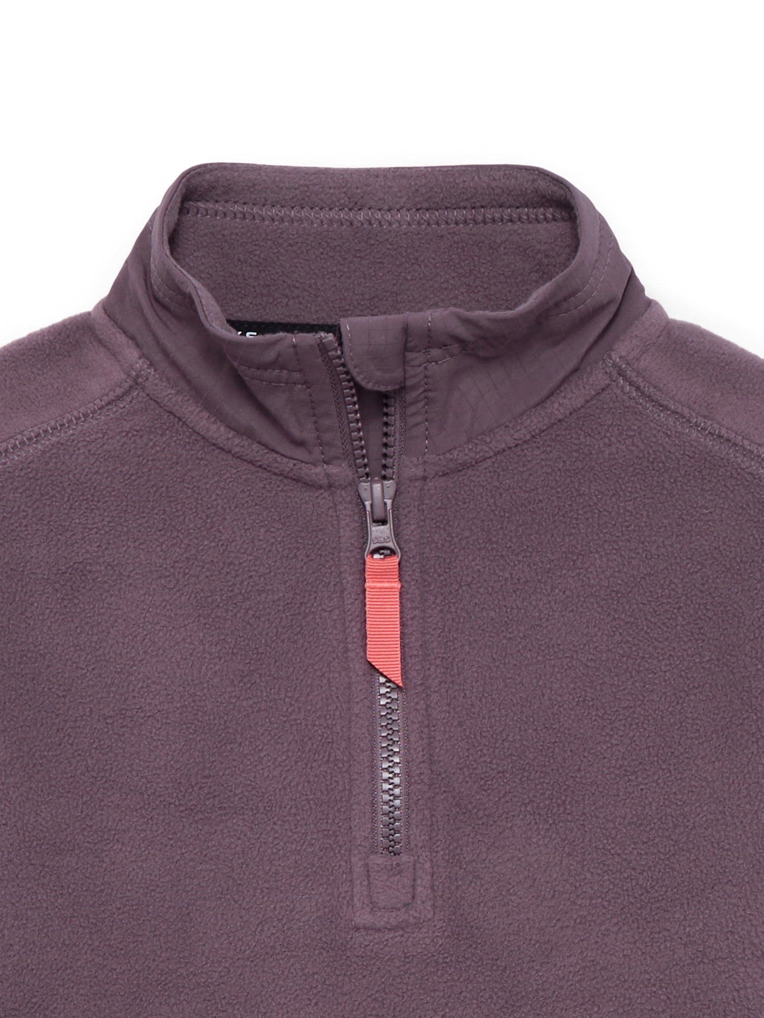 Athletic Works Boys Half Zip Microfleece Pullover, Sizes 4-18 & Husky