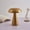 Gold, variant on LED Bar Table Lamp, USB Rechargeable Night Light, Portable Bedside Lamp for Hotel Home Outdoor Indoor Use
