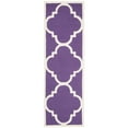 thumbnail image 5 of SAFAVIEH Cambridge Justine Geometric Wool Area Rug, Purple/Ivory, 8' x 10', 5 of 10