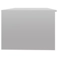 thumbnail image 2 of vidaXL Coffee Table High Gloss White 102x50x36 cm Engineered Wood, 2 of 5
