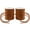 Brown 2Rolls, variant on 100 Yards Multicolored Flat Leather String Cord, Suede Ribbon for Jewelry Making, Boots, Faux Leather Strips for Bracelets,Necklaces(Coffee)