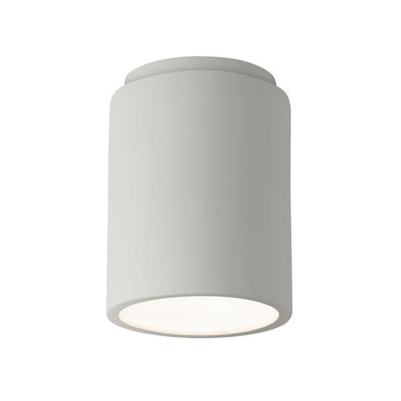 Justice Design Group Cer-6100 Radiance 7" Wide Flush Mount Ceiling Fixture - Beige