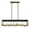 Bronze, variant on 35642-015 Eurofase Lighting Aerie Rectangular Chandelier 8 Light Metal-Bronze Finish