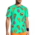 thumbnail image 3 of Cartoon Ice Creams T Shirt Foodie for Yo Bootie Harajuku Gym T Shirts Short Sleeve Breatha, 3 of 5