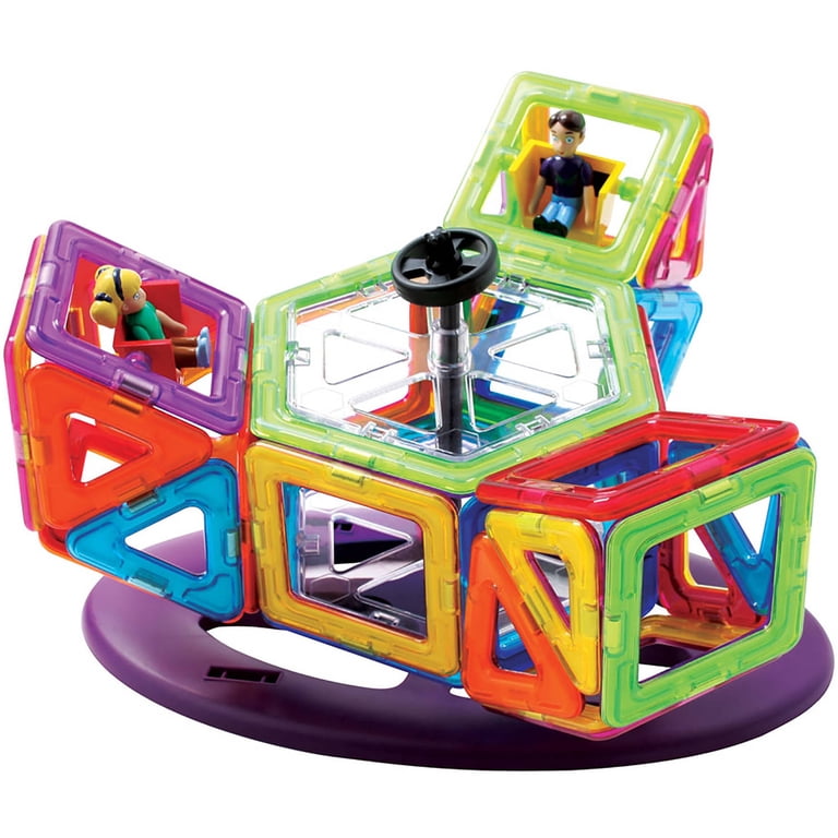 Magformers Creator Carnival Set Multicolor Magnetic Tiles 46