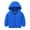 Blue, variant on breaise Girl's Sweatshirt Leaf Print Long Sleeved Hooded Sweatshirt Boys Pockets Pullover Kids Casual Sweatshirt