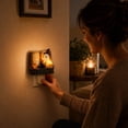 thumbnail image 6 of Halloween Witch Campfire Nigh Llight,Halloween Lights Plug in to Wall Resin Vintage,Witch Night Lights for Kids Room,Halloween Decorations Indoor,Room Home Decor,Gifts for Girls and Boys(D), 6 of 6