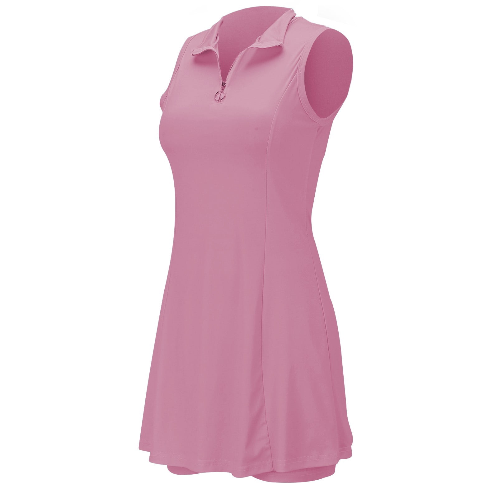 XVJRHAK Tennis Dresses for Women Dress With Shorts and Pockets for Athletic Dress Sleeveless Workout Dress Two Set With Shorts (H,L)