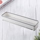 thumbnail image 5 of Toallero de pared de plástico, organizador flotante multifunción para baño y cocina (gris), 5 of 6