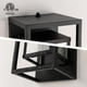thumbnail image 4 of Lámpara de pared para exteriores Mirrea, 46 cm, impermeable, negro mate, paquete de 2, 4 of 8