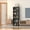 Black, variant on Zenira Tall Bookshelf, 20 Inches Wide, 5-Tier Open Wooden Bookcase, Bookshelves and Bookcases with Storage Shelves, Freestanding Display Storage Shelves for Bedroom Library Home Office,White
